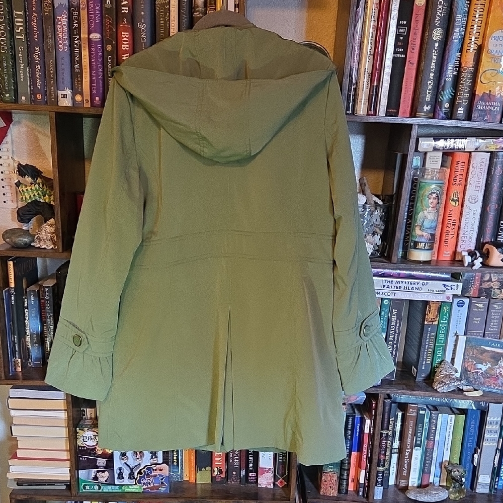 Women's Esprit Green Hooded Jacket